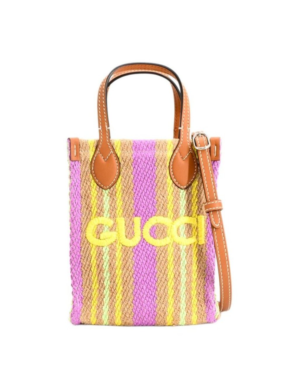Gucci Handbag 2-Way Silver